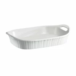 CorningWare 3-Quart Oblong Casserole | French White