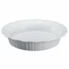 CorningWare 9" Pie Plate | French White