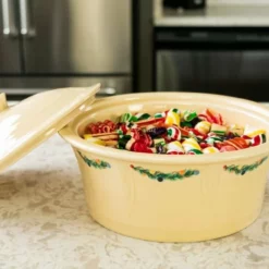 Fiesta® 90oz Large Covered Casserole Dish | Christmas Tree -Baking pan Shop dscf0917 1