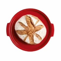 Emile Henry Modern Bread Cloche | Burgundy -Baking pan Shop eh 5507 345507 setpainmaison roundbreadbaker topbread 1024x1024 2x