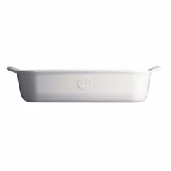 Emile Henry Ultime Collection 11.5" X 7.5" Rectangular Baking Dish | Flour -Baking pan Shop eh 9650 119650 petitrectang smallrectang ultime profile
