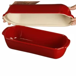 Emile Henry Italian Bread Loaf Baker | Burgundy 11 Emile Henry Italian Bread Loaf Baker | Burgundy -Baking pan Shop eh main loaf 3
