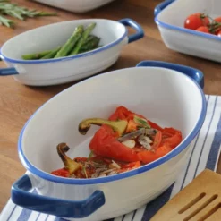 Mason Cash | Enamour Rectangular Dish - 11.75" -Baking pan Shop enamour shot 4 1000 2