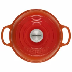 Le Creuset 9.5" Signature Bread Oven | Flame -Baking pan Shop flame 4 1