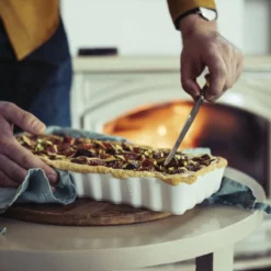 Emile Henry 13.6" X 5.1" Slim Tart Dish | Flour 17 Emile Henry 13.6" X 5.1" Slim Tart Dish | Flour -Baking pan Shop flourtart4