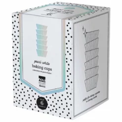 Now Designs Baking Cups (Set Of 6) | Pearl -Baking pan Shop l106003 baking cup set 6 pearl white pkg