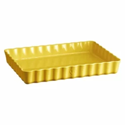 Emile Henry 13.4" X 9.5" Rectangular Tart Dish | Provence Yellow