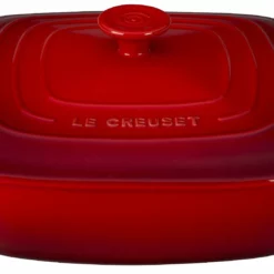 Le Creuset 2.75 Qt. Square Covered Casserole | Cerise/Cherry Red