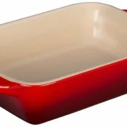 Le Creuset 3.1 Qt. Rectangular Heritage Baking Dish | Cerise/Cherry Red