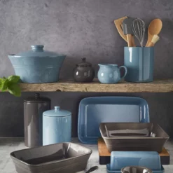 Mason Cash | Classic Kitchen 3.75" Ramekin - Grey -Baking pan Shop masoncash classickitchen mixrange 6 1 scaled