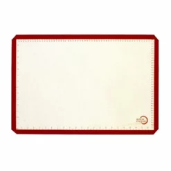 Mercer Culinary Half Size Silicone Bake Mat 11.7x16.5 Orange