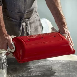 Emile Henry Mini Baguettes Baker | Burgundy -Baking pan Shop mini baguette lifestyle 3