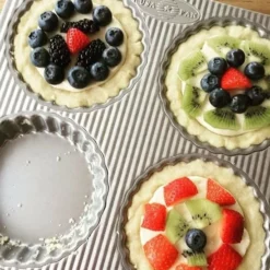 USA Pan Mini Fluted Tart Pan - 6-Well