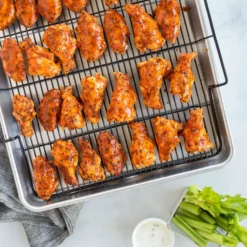 Nordic Ware Extra Large Oven Crisp Baking Tray 11 Nordic Ware Extra Large Oven Crisp Baking Tray -Baking pan Shop nordic ware jumbo oven pan maker