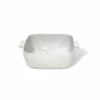 Carmel Ceramica Cozina 8" Square Baker | White -Baking pan Shop onwhite1 39