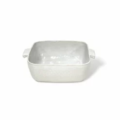 Carmel Ceramica Cozina 8" Square Baker | White