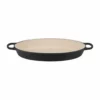Le Creuset 3 Qt. Oval Signature Enameled Cast Iron Baker | Licorice -Baking pan Shop oval baker licorice