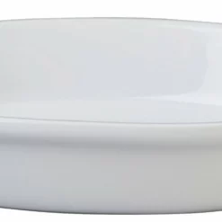 Le Creuset 24oz Oval Heritage Au Gratin Dish | White