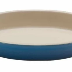 Le Creuset 1 Qt. Oval Heritage Au Gratin Dish | Marseille Blue