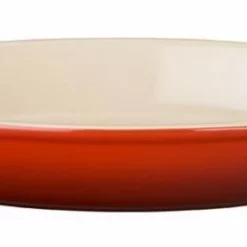 Le Creuset 1 Qt. Oval Heritage Au Gratin Dish | Cerise/Cherry Red