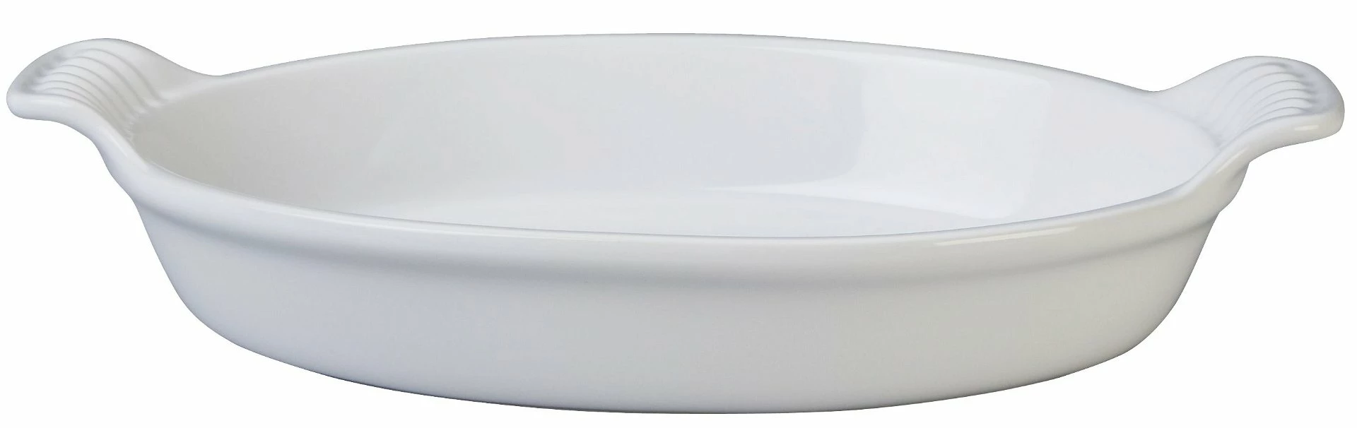 Le Creuset 1.7 Qt. Oval Heritage Au Gratin Dish | White