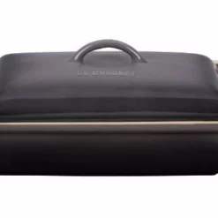Le Creuset 4 Qt. Rectangular Heritage Covered Casserole | Oyster Grey