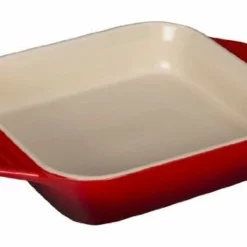 Le Creuset 9.5" Square Baking Dish | Cerise/Cherry Red