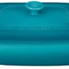 Le Creuset 3.5 Qt. Rectangular Covered Casserole | Caribbean Blue