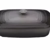 Le Creuset 3.5 Qt. Rectangular Covered Casserole | Oyster Grey -Baking pan Shop pg1148s3a 327f le creuset 3.5 qt rect casserole oyster grey