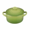 Le Creuset 8oz Round Mini Cocotte | Palm -Baking pan Shop pg1160 084p palm mini round cocotte 1