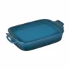 Le Creuset 2.75 Qt. Rectangular Heritage Baking Dish With Platter Lid | Deep Teal -Baking pan Shop pg2015 137d