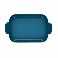 Le Creuset 2.75 Qt. Rectangular Heritage Baking Dish With Platter Lid | Deep Teal -Baking pan Shop pg2015 137d 4