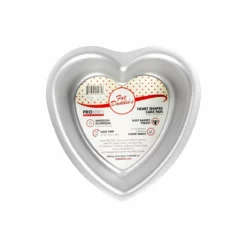 Fat Daddio's Aluminum Heart Cake Pan (6" X 3")