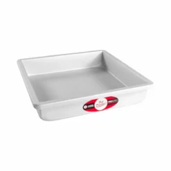 Fat Daddio's Square Cake Pan Solid Bottom 10"x2"