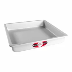 Fat Daddio's Square Cake Pan Solid Bottom 12"x2"