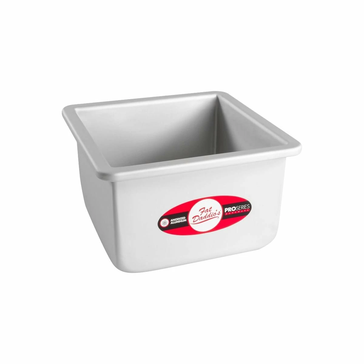 Fat Daddio's Square Cake Pan 6"x4" 3 Fat Daddio's Square Cake Pan 6"x4"