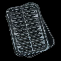 Range Kleen Porcelain Broil And Bake Pan 2-Piece Set | 8.5" X 13" -Baking pan Shop range kleen