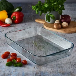 Mason Cash | Classic Collection 15.75" X 9.76" Glass Rectangular Roaster -Baking pan Shop rectangle1