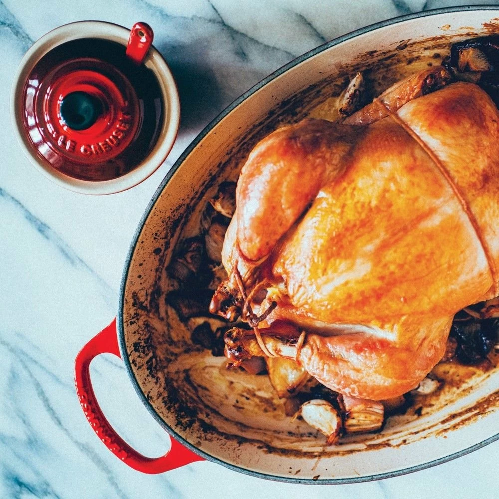 Le Creuset 3 Qt. Oval Signature Enameled Cast Iron Baker | Cerise/Cherry Red 9 Le Creuset 3 Qt. Oval Signature Enameled Cast Iron Baker | Cerise/Cherry Red - Image 7