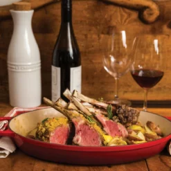 Le Creuset 3 Qt. Oval Signature Enameled Cast Iron Baker | Cerise/Cherry Red 13 Le Creuset 3 Qt. Oval Signature Enameled Cast Iron Baker | Cerise/Cherry Red -Baking pan Shop red4 1