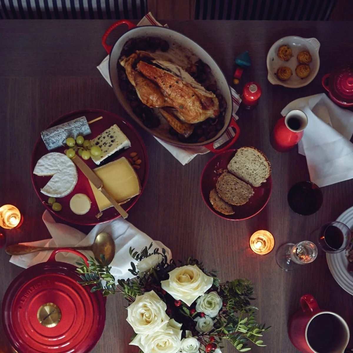 Le Creuset 3 Qt. Oval Signature Enameled Cast Iron Baker | Cerise/Cherry Red 8 Le Creuset 3 Qt. Oval Signature Enameled Cast Iron Baker | Cerise/Cherry Red - Image 6