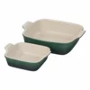 Le Creuset Square Heritage Dishes (Set Of 2) | Artichaut -Baking pan Shop rs12687 pg0800s2 35795