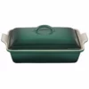Le Creuset 4 Qt. Rectangular Heritage Covered Casserole | Artichaut -Baking pan Shop rs12694 pg07053a 33795