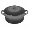 Le Creuset 14oz Round Mini Cocotte | Oyster Grey -Baking pan Shop rs14065 pg1160t 147f