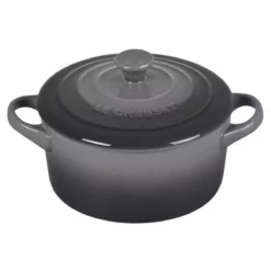 Le Creuset 14oz Round Mini Cocotte | Oyster Grey