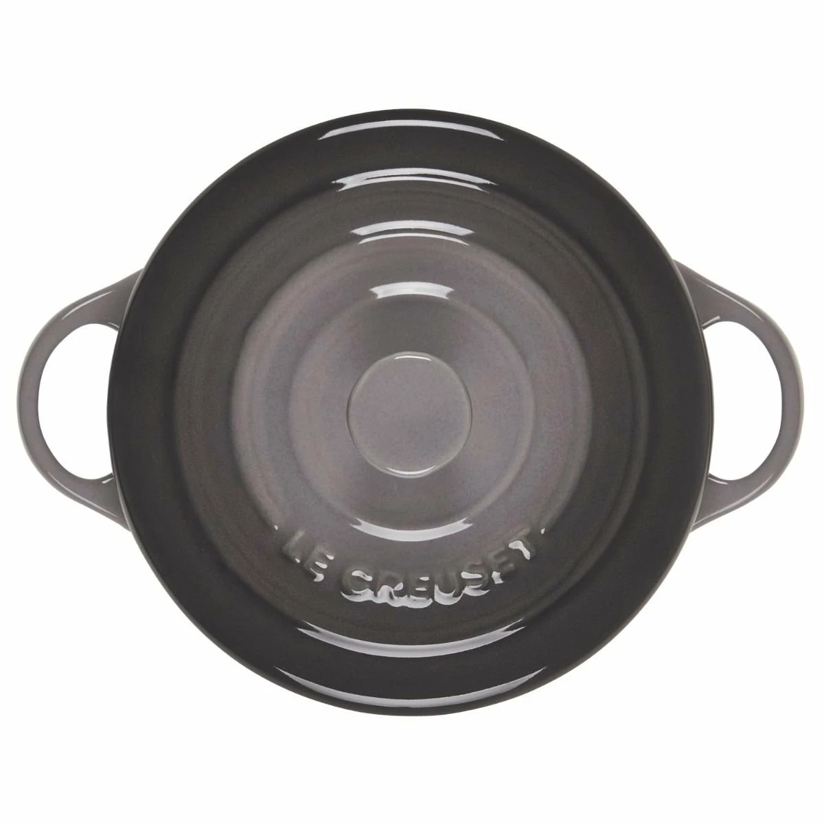 Le Creuset 14oz Round Mini Cocotte | Oyster Grey 5 Le Creuset 14oz Round Mini Cocotte | Oyster Grey - Image 3