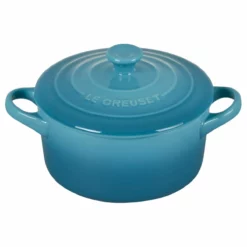 Le Creuset 14oz Round Mini Cocotte | Caribbean Blue