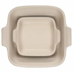 Le Creuset Square Heritage Dishes (Set Of 2) | Sea Salt -Baking pan Shop rs15596 pg0800s2 35717 3 lpr