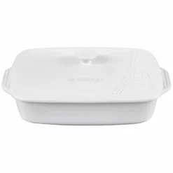 Le Creuset 3.5Qt Covered Casserole Eiffel Tower Collection | White -Baking pan Shop rs16924 pg1148s3ae 3216 lpr