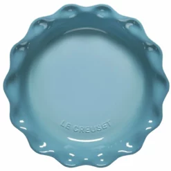 Le Creuset 9" Heritage Pie Dish | Caribbean -Baking pan Shop rs17016 heritagepiecarib 3
